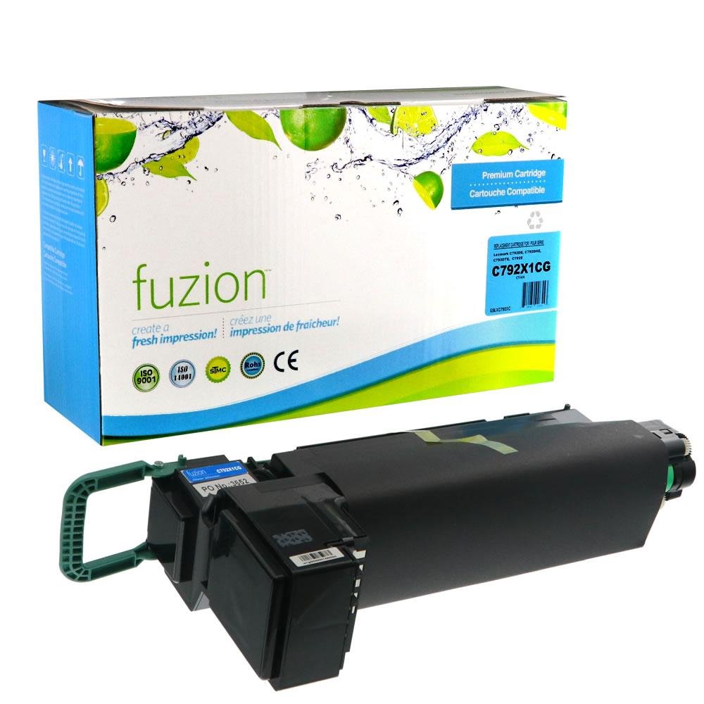 Lexmark C792X1CG Remanufactured Toner High Yield - Cyan