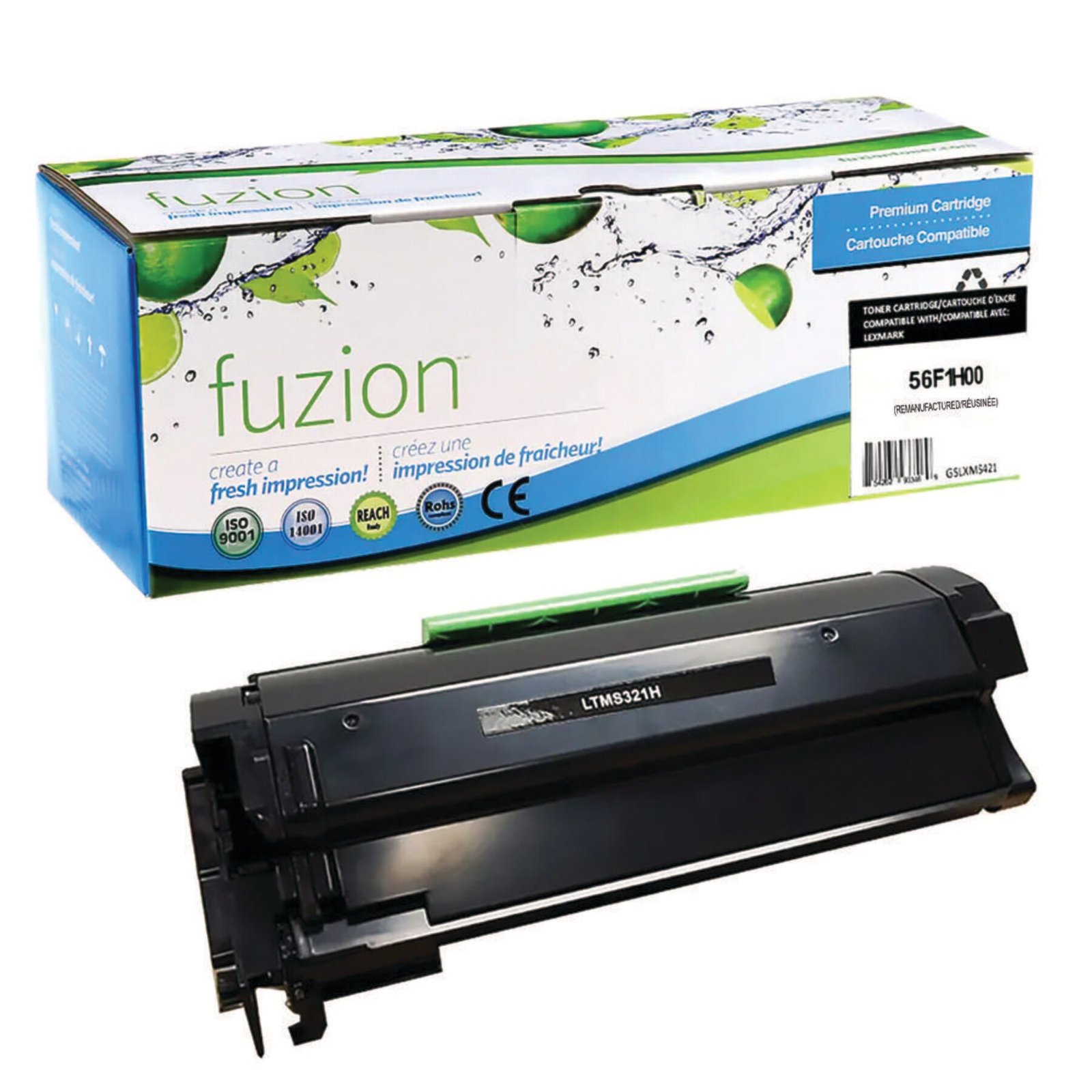 Lexmark 56F1H00 Remanufactured Toner