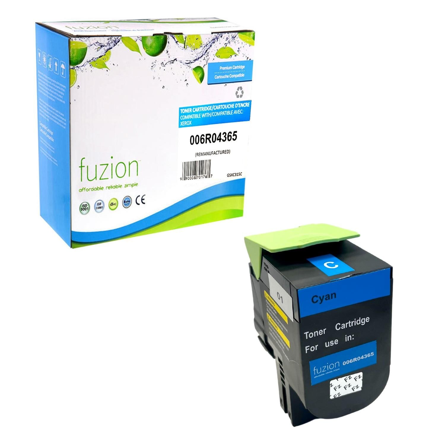 Xerox 006R04365 Remanufactured Toner High Yield  - Cyan